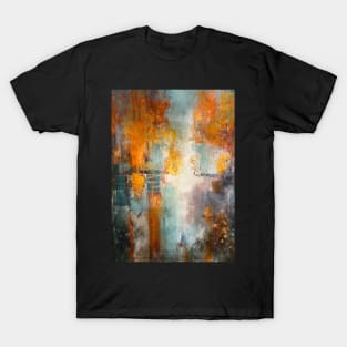 Autumn Trees Abstract T-Shirt